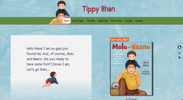 Author Website Design Service